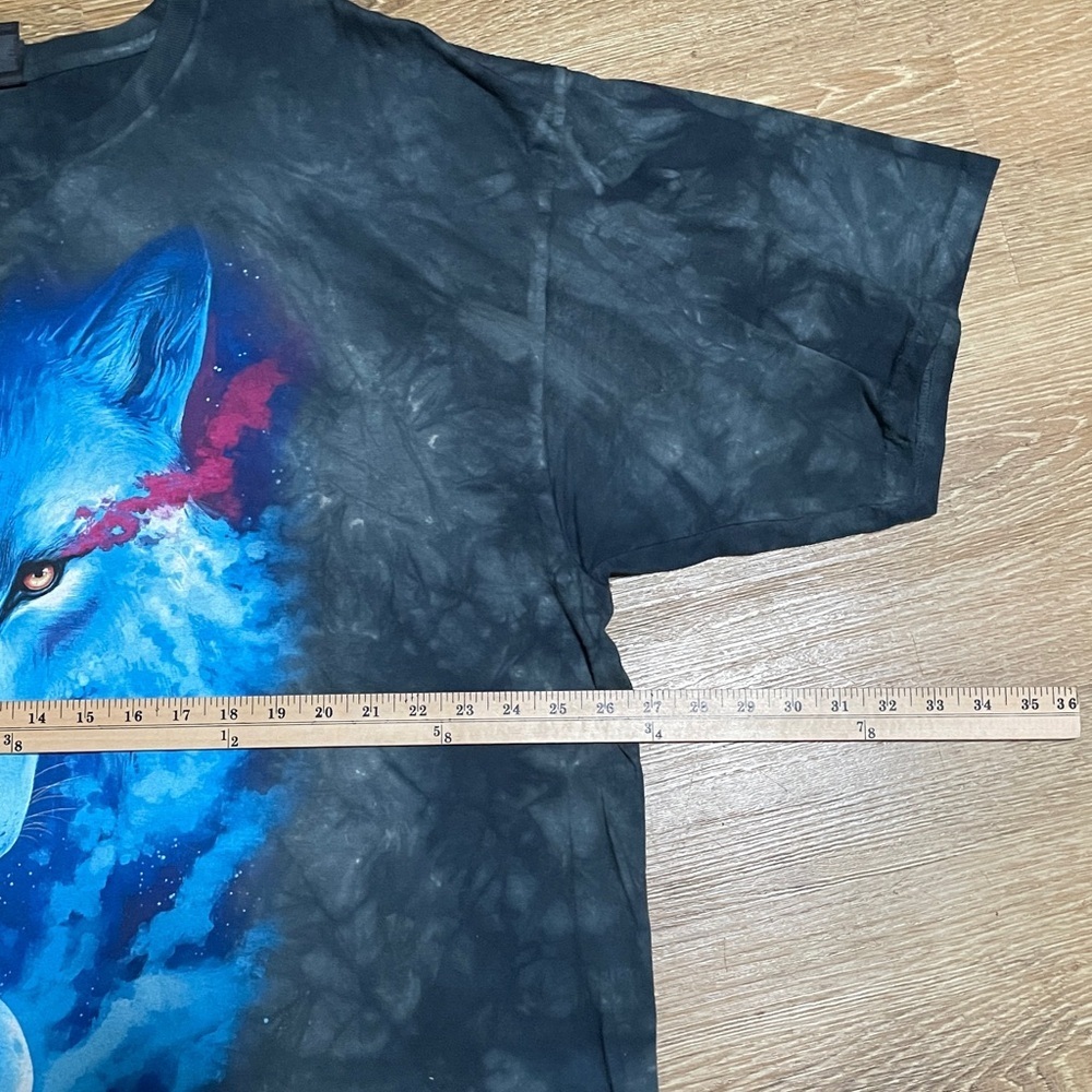 The Mountain Cosmic Wolf Graphic Shirt Men’s size 3XL - Picture 2 of 5